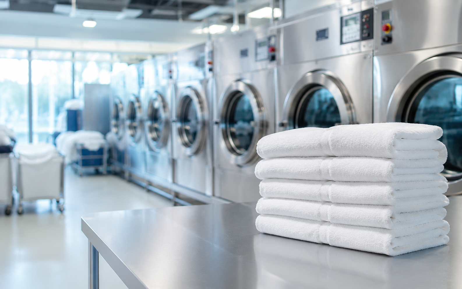 Professional laundry facility